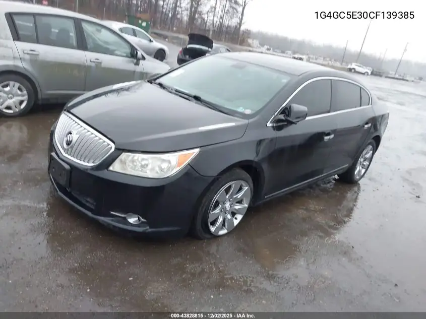 1G4GC5E30CF139385 2012 Buick Lacrosse