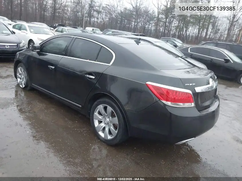 1G4GC5E30CF139385 2012 Buick Lacrosse
