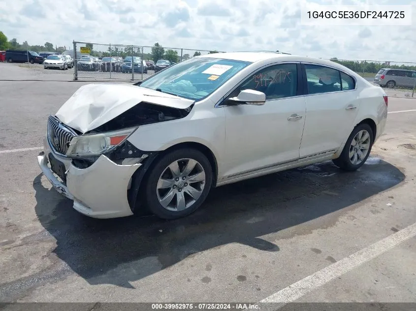 1G4GC5E36DF244725 2013 Buick Lacrosse Leather Group