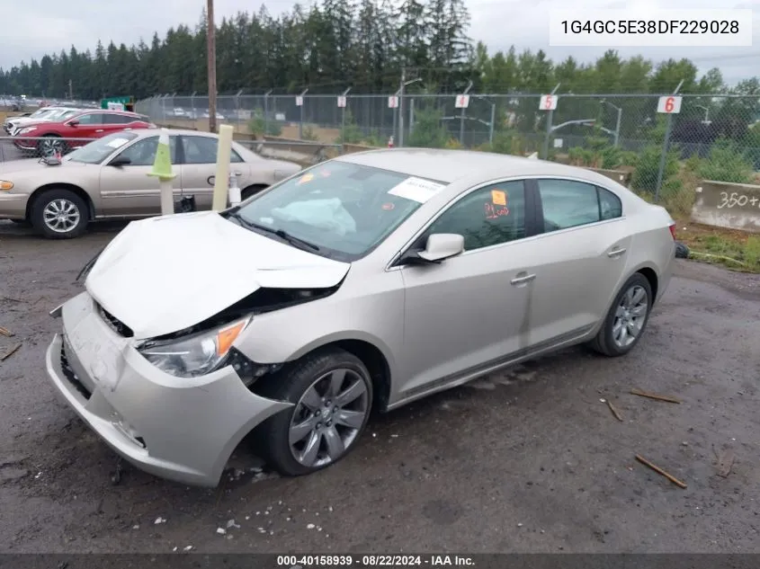 2013 Buick Lacrosse Leather Group VIN: 1G4GC5E38DF229028 Lot: 40158939