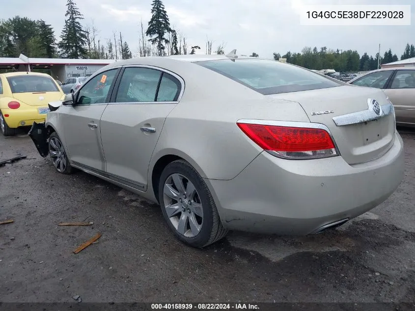 2013 Buick Lacrosse Leather Group VIN: 1G4GC5E38DF229028 Lot: 40158939