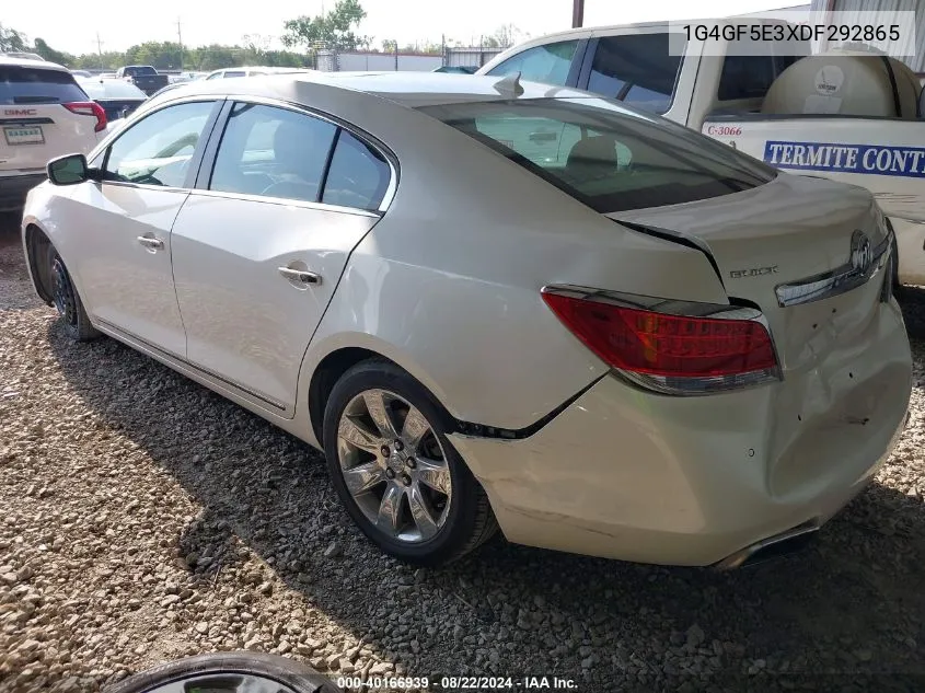 2013 Buick Lacrosse Premium 1 Group VIN: 1G4GF5E3XDF292865 Lot: 40166939