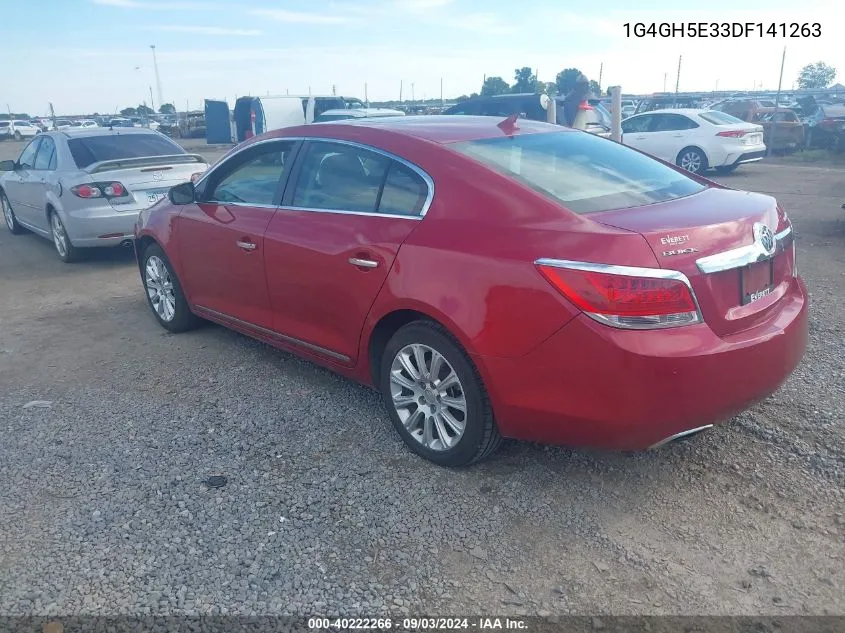 2013 Buick Lacrosse Premium 2 Group VIN: 1G4GH5E33DF141263 Lot: 40222266