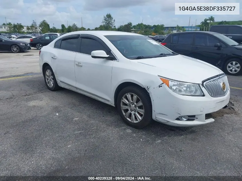 2013 Buick Lacrosse VIN: 1G4GA5E38DF335727 Lot: 40239328