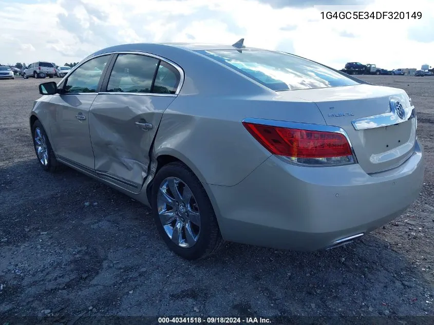 1G4GC5E34DF320149 2013 Buick Lacrosse Leather Group