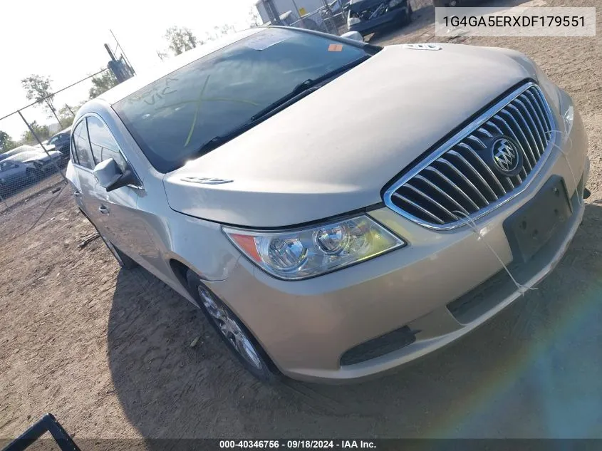 2013 Buick Lacrosse VIN: 1G4GA5ERXDF179551 Lot: 40346756