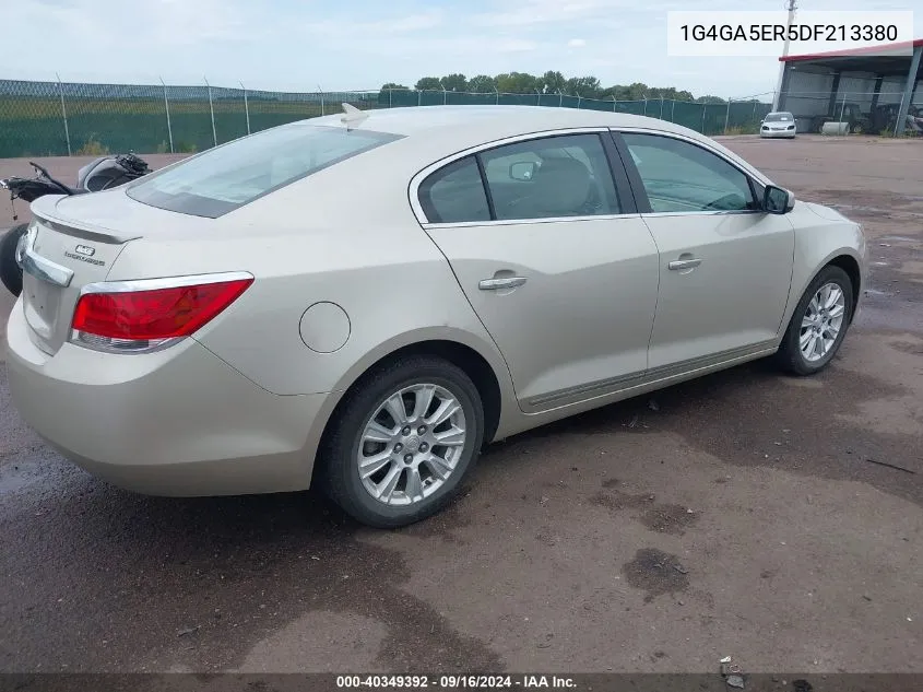 2013 Buick Lacrosse VIN: 1G4GA5ER5DF213380 Lot: 40349392