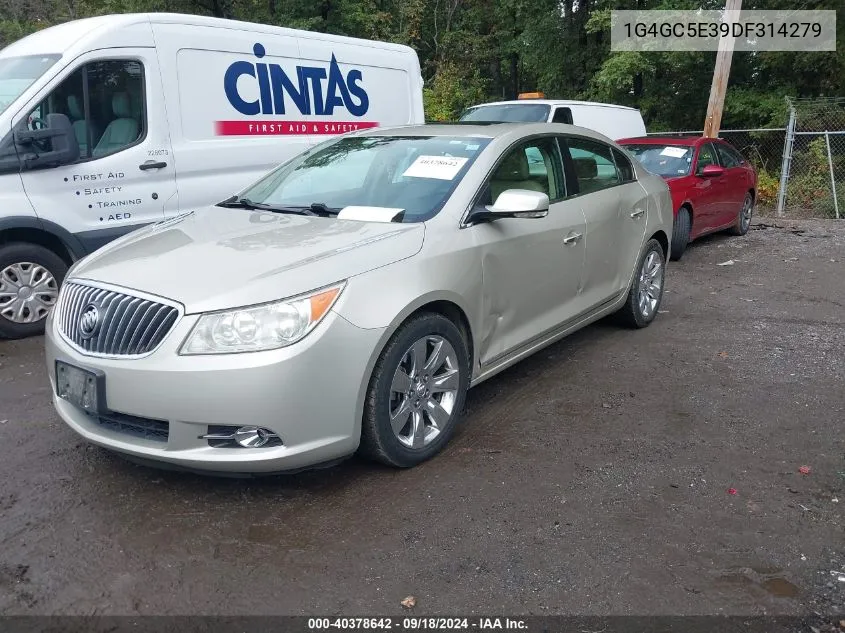 2013 Buick Lacrosse Leather Group VIN: 1G4GC5E39DF314279 Lot: 40378642