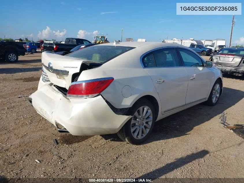 2013 Buick Lacrosse VIN: 1G4GC5E30DF236085 Lot: 40381428