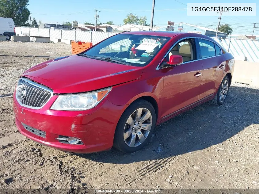 1G4GC5E34DF288478 2013 Buick Lacrosse Leather Group