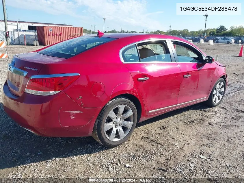 1G4GC5E34DF288478 2013 Buick Lacrosse Leather Group