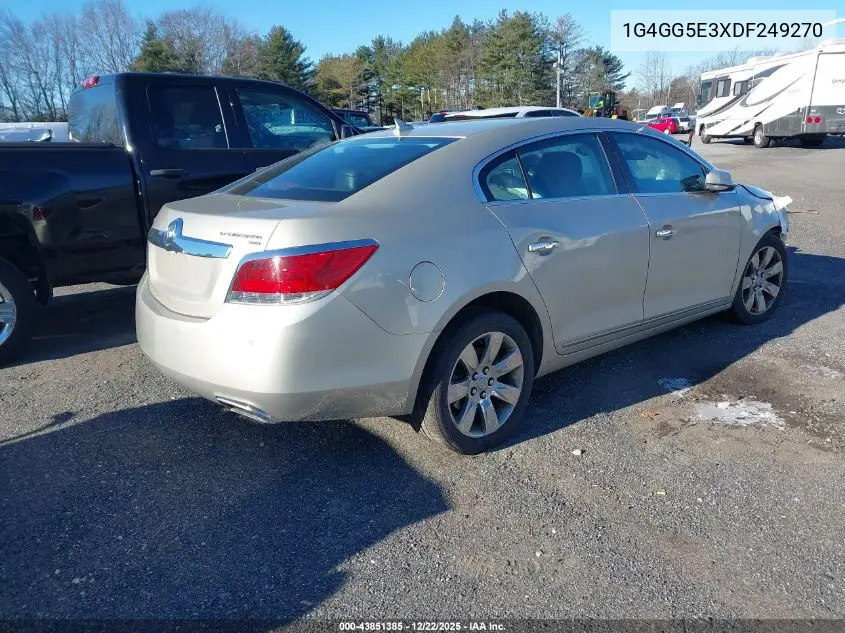 1G4GG5E3XDF249270 2013 Buick Lacrosse Premium 1 Group