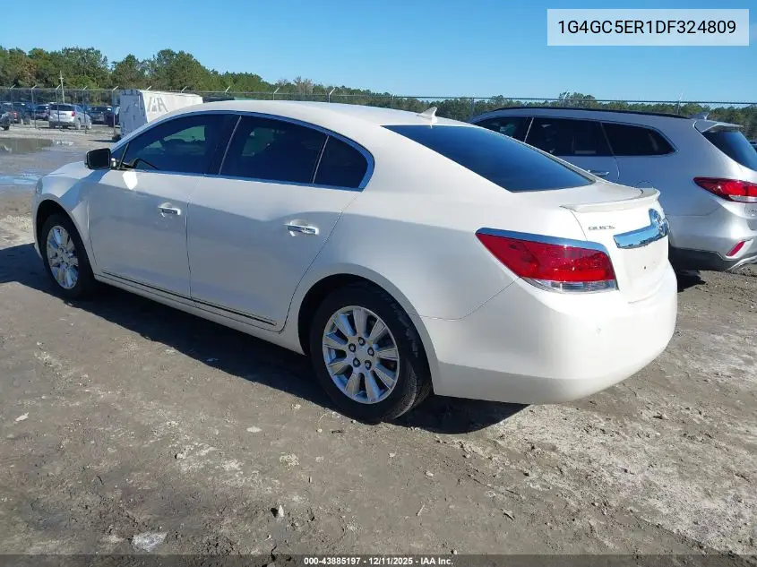 1G4GC5ER1DF324809 2013 Buick Lacrosse Leather Group