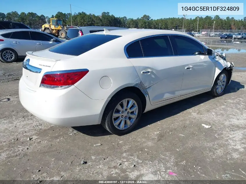 1G4GC5ER1DF324809 2013 Buick Lacrosse Leather Group