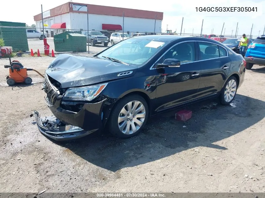 2014 Buick Lacrosse Leather Group VIN: 1G4GC5G3XEF305041 Lot: 39984481