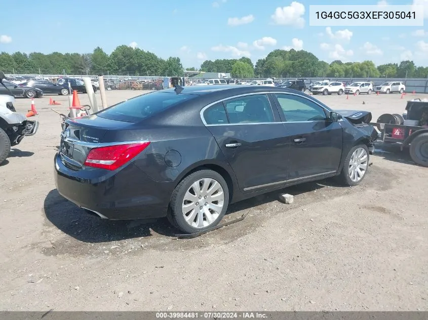 2014 Buick Lacrosse Leather Group VIN: 1G4GC5G3XEF305041 Lot: 39984481