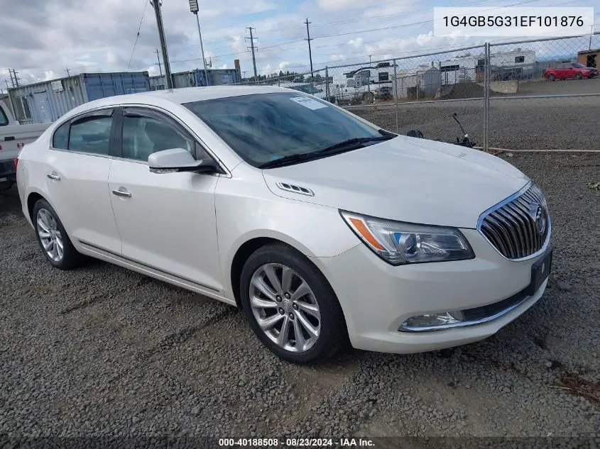 2014 Buick Lacrosse Leather Group VIN: 1G4GB5G31EF101876 Lot: 40188508