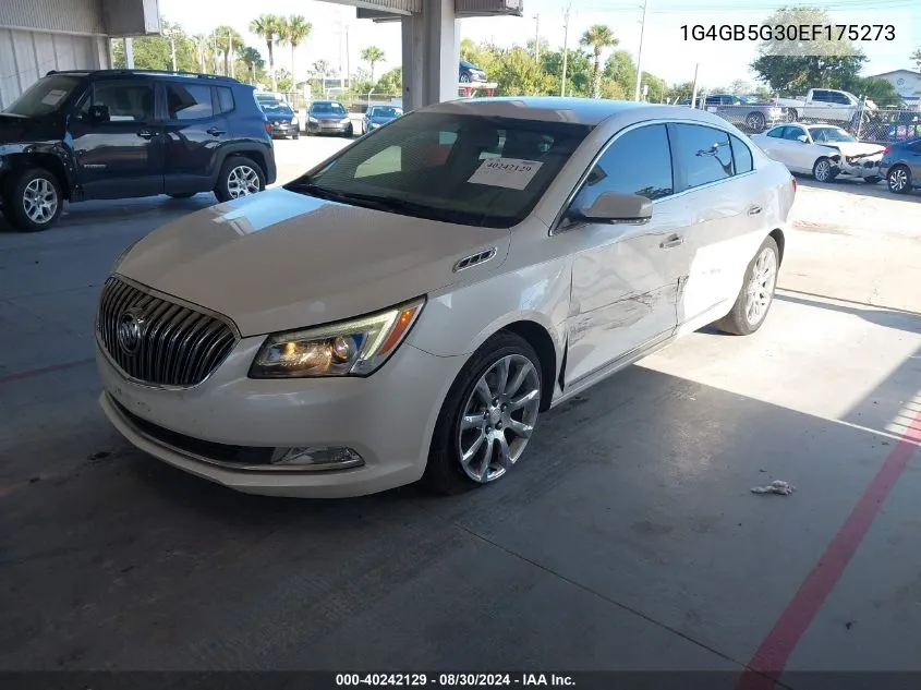 2014 Buick Lacrosse Leather Group VIN: 1G4GB5G30EF175273 Lot: 40242129