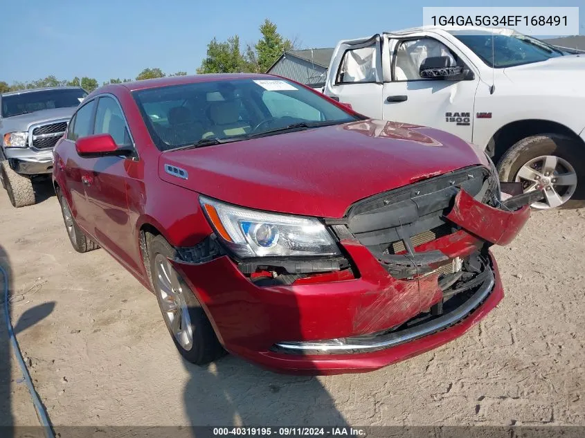 1G4GA5G34EF168491 2014 Buick Lacrosse