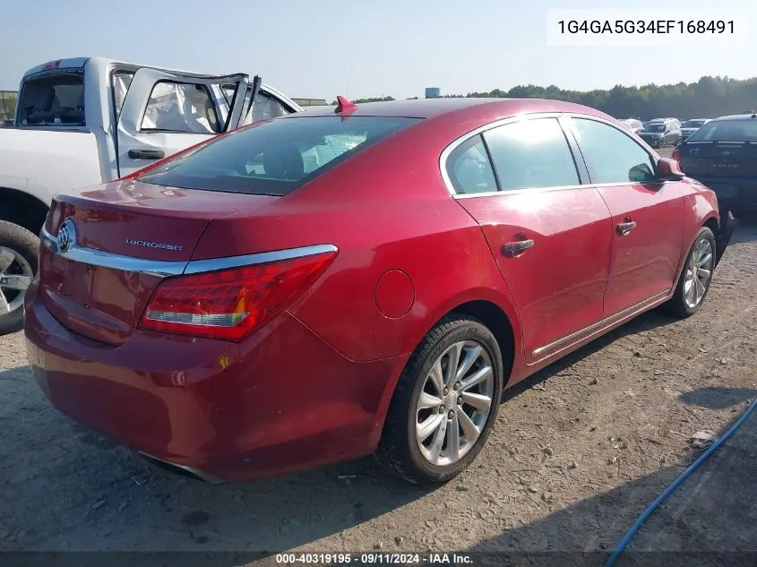 1G4GA5G34EF168491 2014 Buick Lacrosse