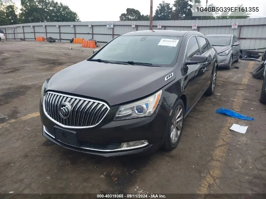 2014 Buick Lacrosse VIN: 1G4GB5G39EF161355 Lot: 40319365