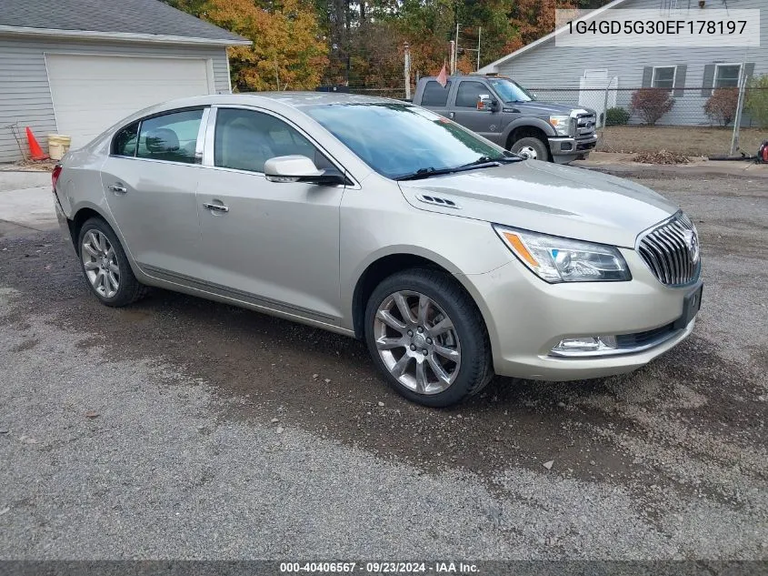 2014 Buick Lacrosse Premium I Group VIN: 1G4GD5G30EF178197 Lot: 40406567