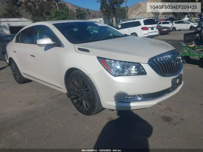 1G4GF5G34EF209428 2014 Buick Lacrosse Premium Ii Group