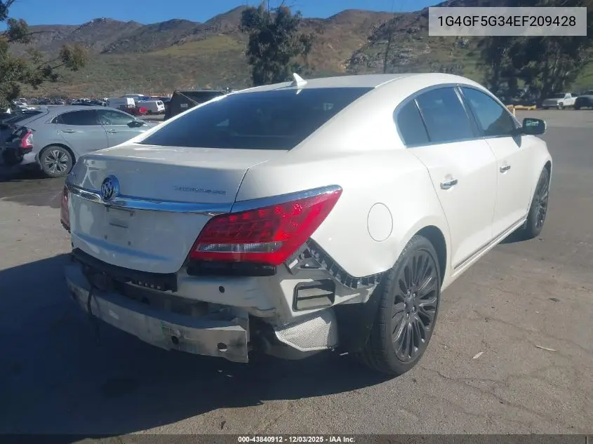 1G4GF5G34EF209428 2014 Buick Lacrosse Premium Ii Group
