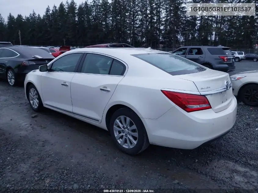 1G4GB5GR1EF108587 2014 Buick Lacrosse Leather Group