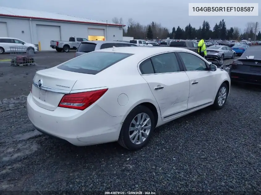 1G4GB5GR1EF108587 2014 Buick Lacrosse Leather Group