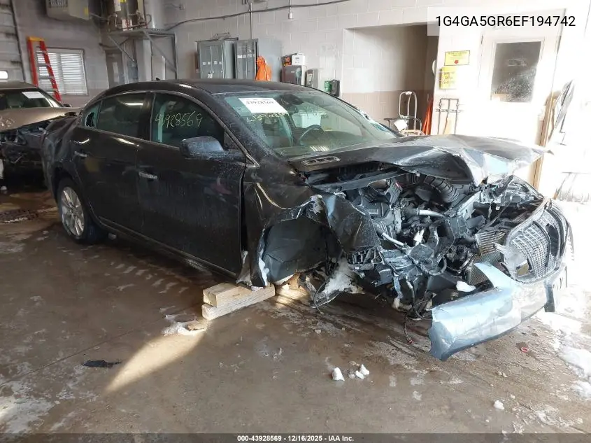 1G4GA5GR6EF194742 2014 Buick Lacrosse