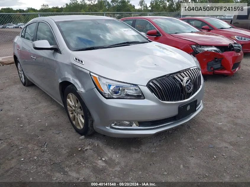 2015 Buick Lacrosse VIN: 1G4GA5GR7FF241598 Lot: 40141548