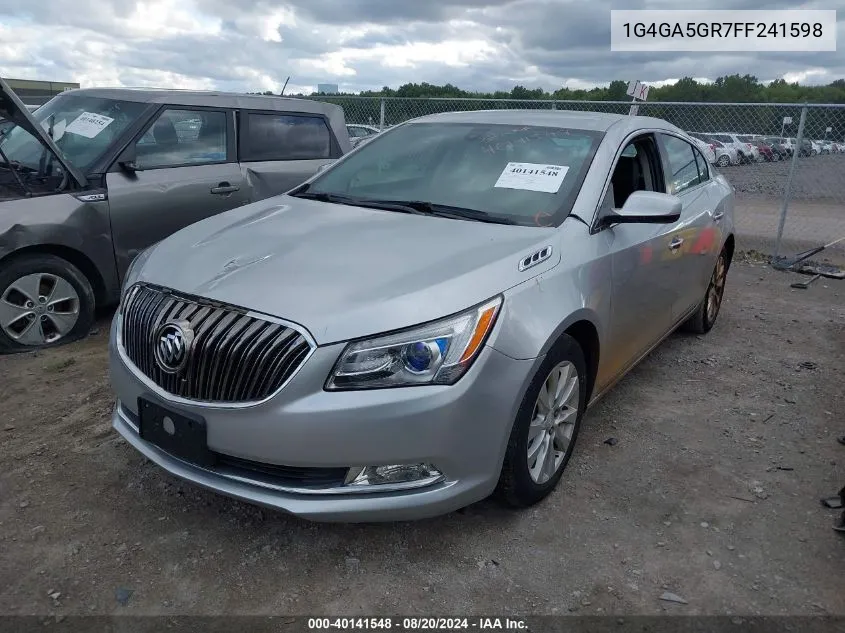 1G4GA5GR7FF241598 2015 Buick Lacrosse