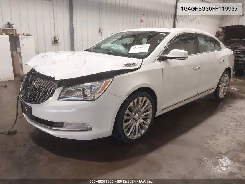 2015 Buick Lacrosse Premium Ii VIN: 1G4GF5G30FF119937 Lot: 40281563