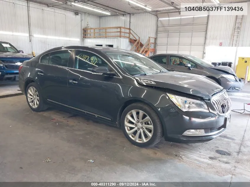 1G4GB5G37FF139436 2015 Buick Lacrosse Leather