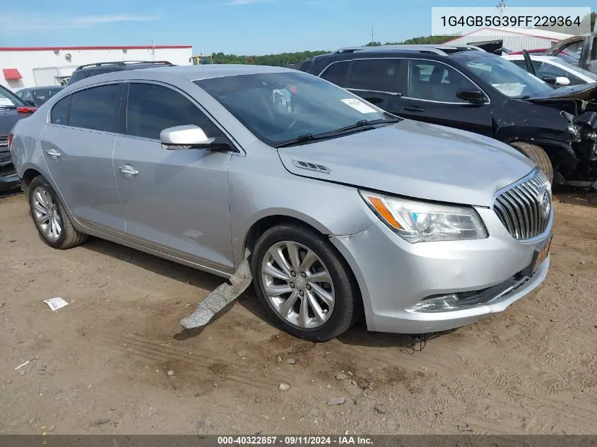 1G4GB5G39FF229364 2015 Buick Lacrosse