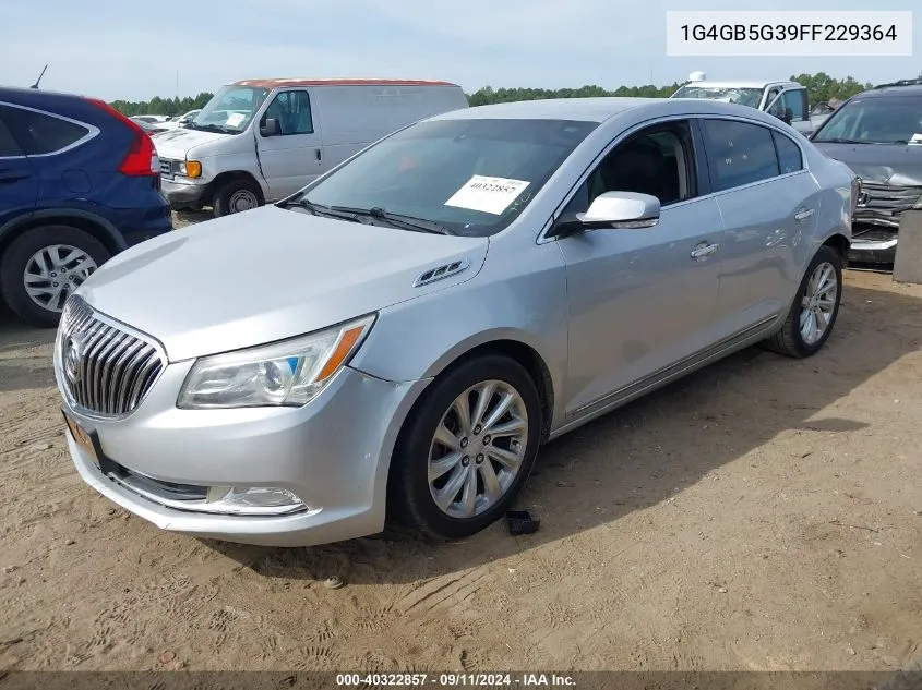 1G4GB5G39FF229364 2015 Buick Lacrosse