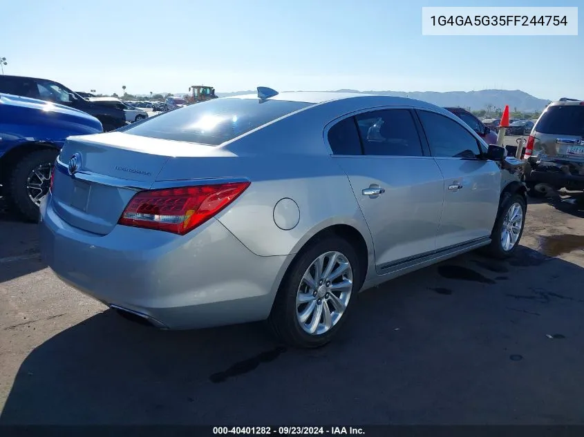 1G4GA5G35FF244754 2015 Buick Lacrosse