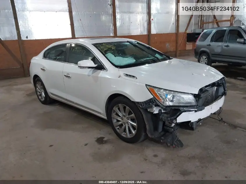1G4GB5G34FF234102 2015 Buick Lacrosse Leather