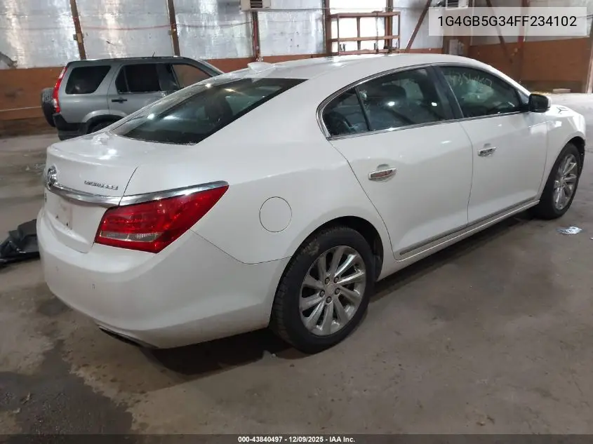 1G4GB5G34FF234102 2015 Buick Lacrosse Leather