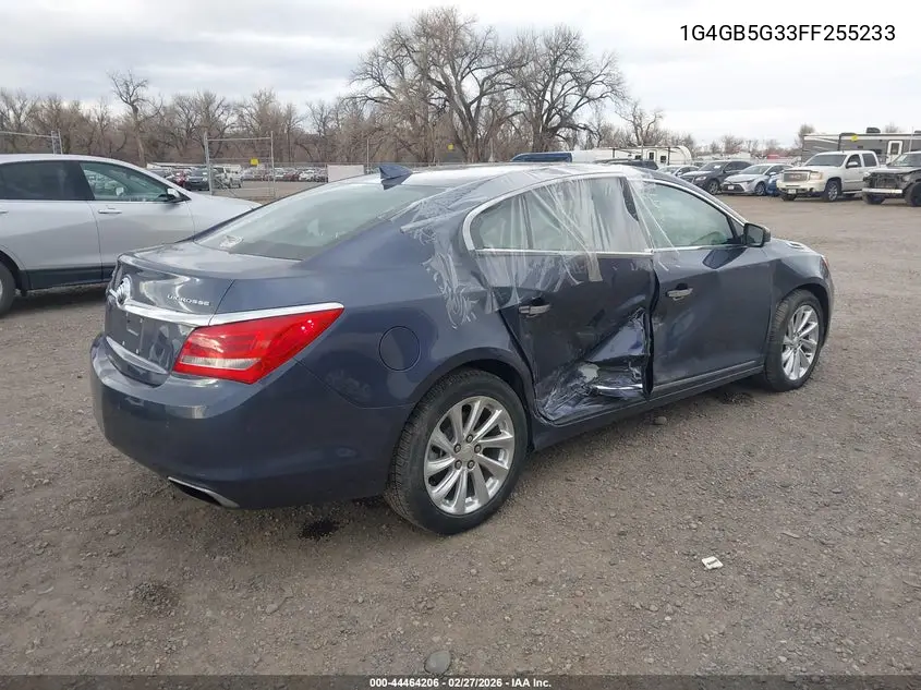 1G4GB5G33FF255233 2015 Buick Lacrosse Leather