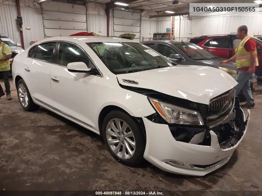 2016 Buick Lacrosse VIN: 1G4GA5G31GF150565 Lot: 40097848