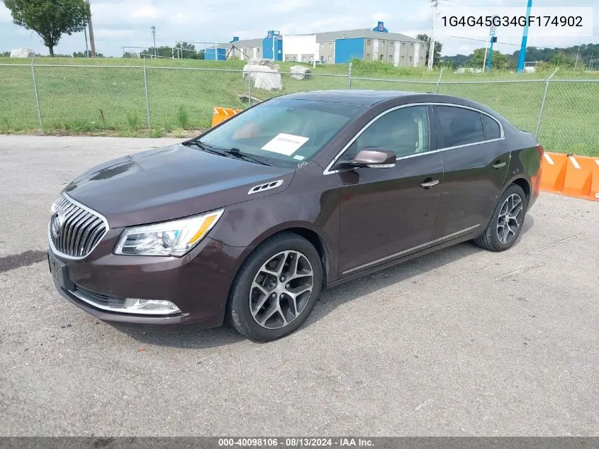 1G4G45G34GF174902 2016 Buick Lacrosse Sport Touring