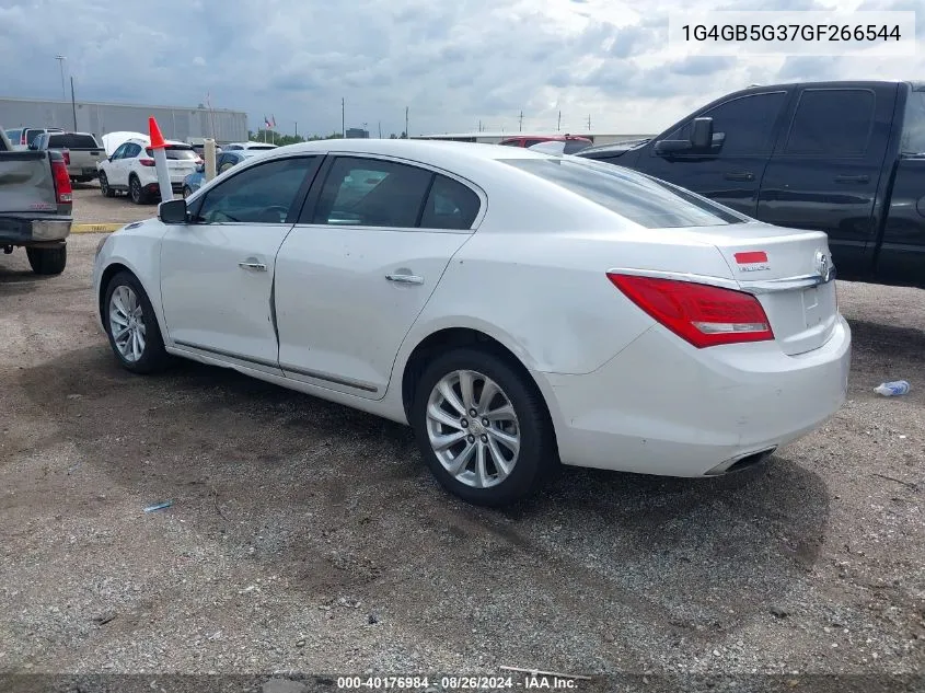 1G4GB5G37GF266544 2016 Buick Lacrosse Leather