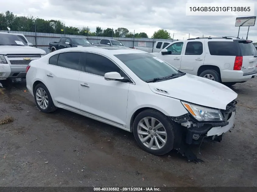 1G4GB5G31GF138865 2016 Buick Lacrosse