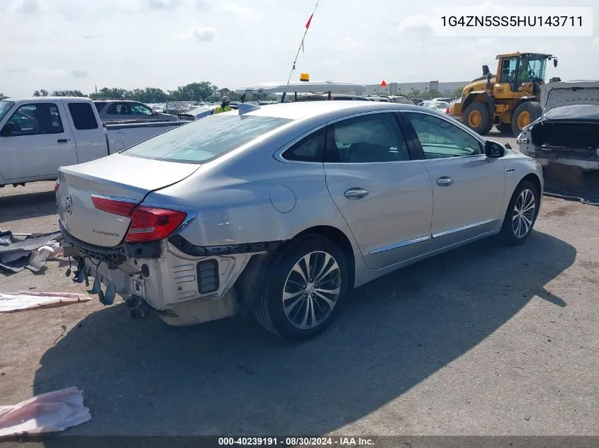 2017 Buick Lacrosse Preferred VIN: 1G4ZN5SS5HU143711 Lot: 40239191