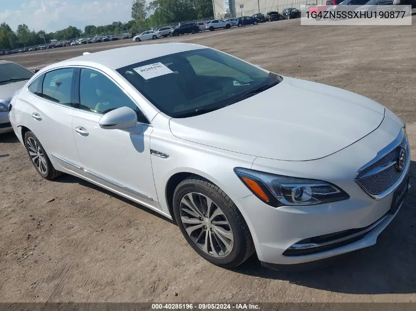 2017 Buick Lacrosse Preferred VIN: 1G4ZN5SSXHU190877 Lot: 40285196