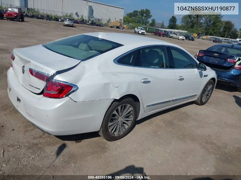 1G4ZN5SSXHU190877 2017 Buick Lacrosse Preferred