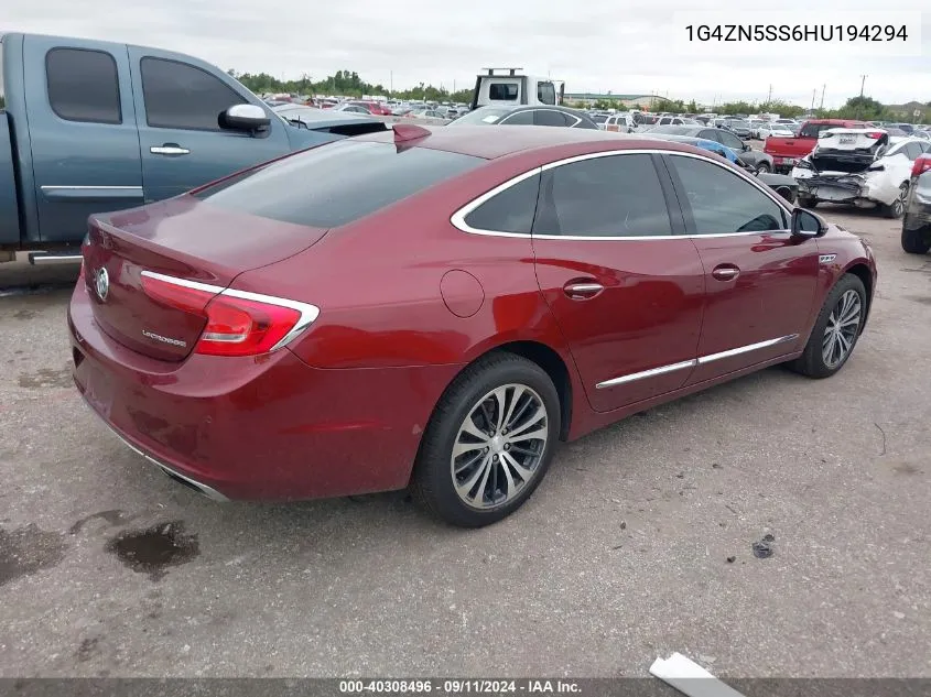 1G4ZN5SS6HU194294 2017 Buick Lacrosse Preferred