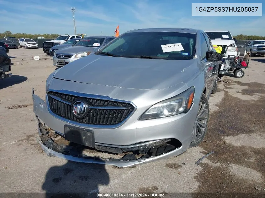 2017 Buick Lacrosse Essence VIN: 1G4ZP5SS7HU205037 Lot: 40818374